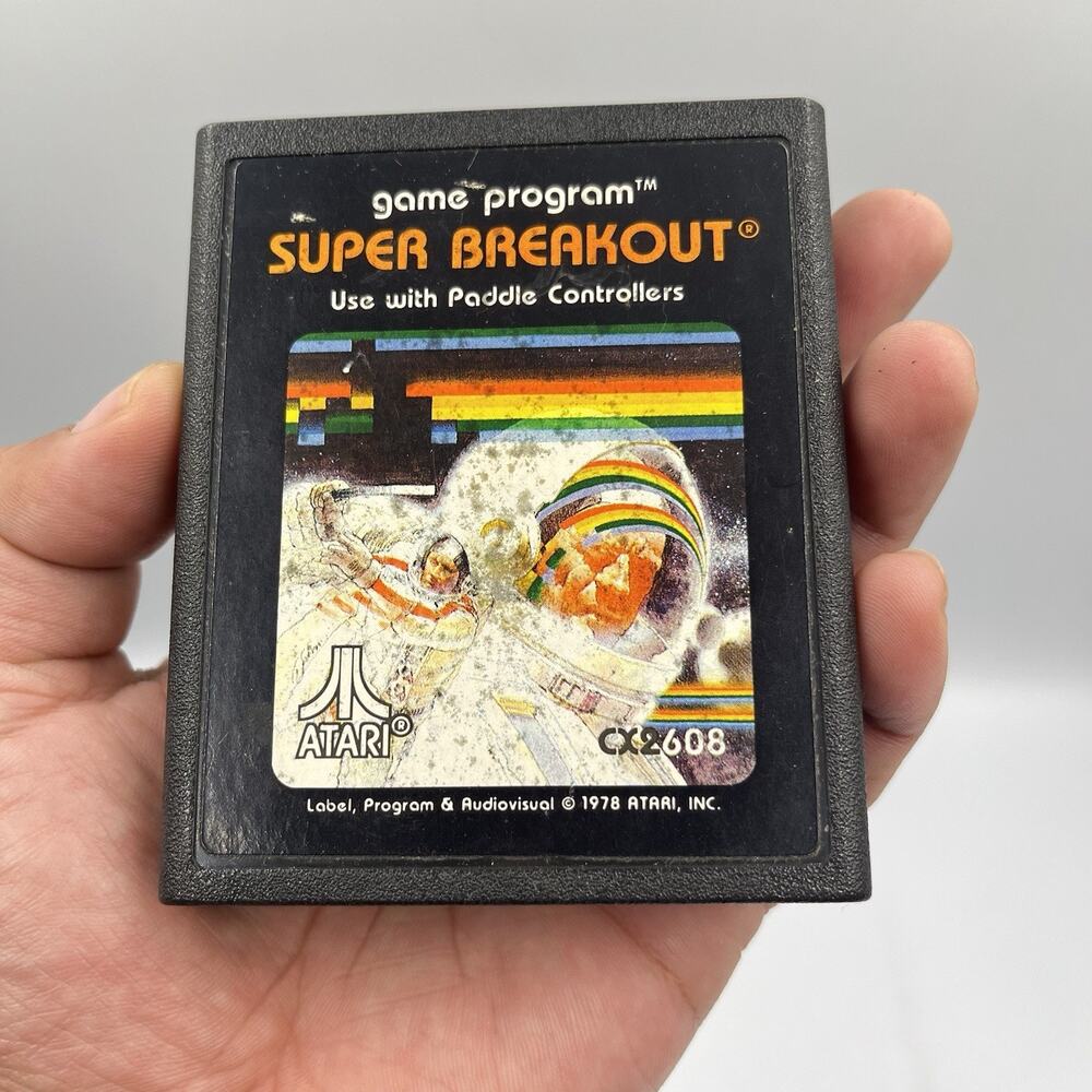 Super Breakout Atari 2600 Video Game Cartridge Only